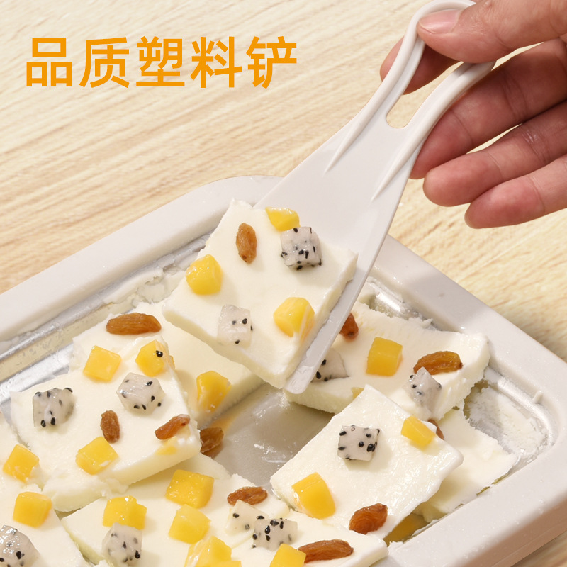 炒酸奶机家用炒冰机小型迷你儿童炒酸奶专用冰淇淋机炒冰盘免插电