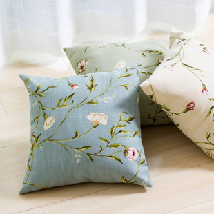 背枕靠枕椅子沙发枕头客厅方抱枕座椅靠垫家用抱枕套不含芯套椅背