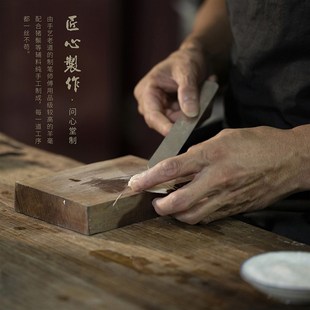 问心堂兼毫毛笔书法专用临帖笔楷书行书初学者中楷高档湖笔欧楷颜