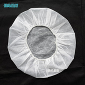 一次性圆帽无纺布医生帽手术帽工作帽子防尘头套红绿蓝白黄厨师帽