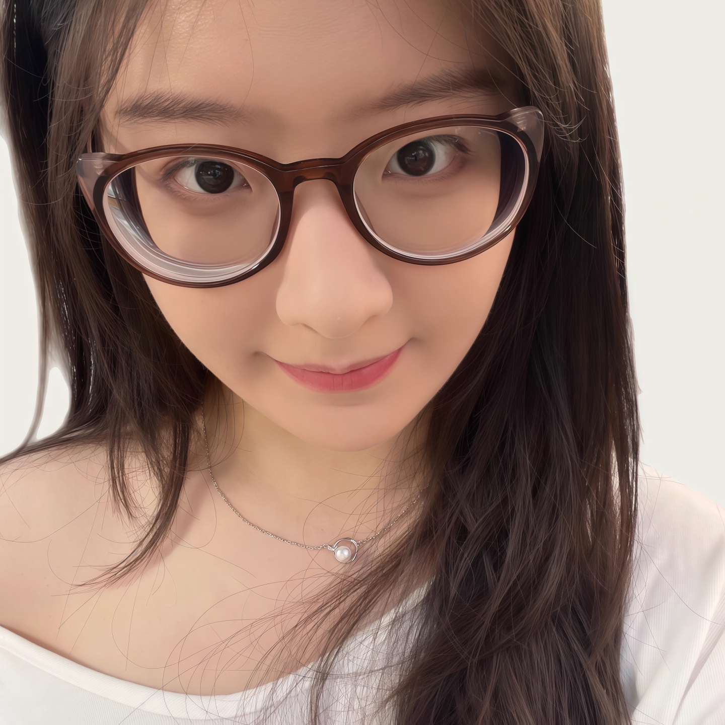 Firmoo小猫眼镜框女素颜可爱款玳瑁近视专业可配度数防蓝光眼镜