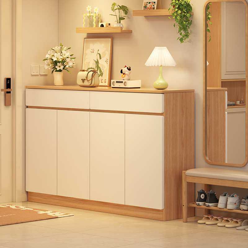 入户鞋柜家用门口玄关柜一体靠墙2025新款室内简易大容量收纳鞋架,3C数码配件,摄像机配件,淘宝优惠券,粉丝福利购,淘宝优惠卷