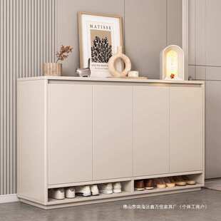 实木鞋柜家用门口收纳一体靠墙入户室内2025爆款走廊楼道玄关鞋架