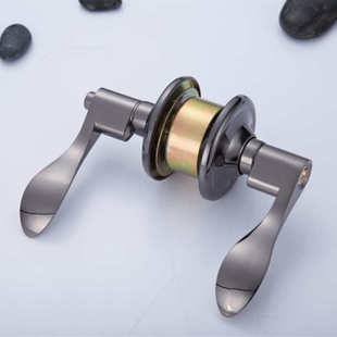 球形执手锁球形室内门锁房门锁木门圆锁球型压把锁黑色金色 包邮