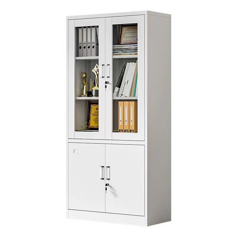 钢制公室b储物柜文件柜资料柜档案柜铁皮柜书柜铁皮柜员工更衣柜