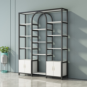 直播间展示e架美甲架子美容院产品展示柜理发店母婴店货架宠物店