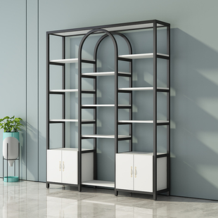 直播间展示e架美甲架子美容院产品展示柜理发店母婴店货架宠物店