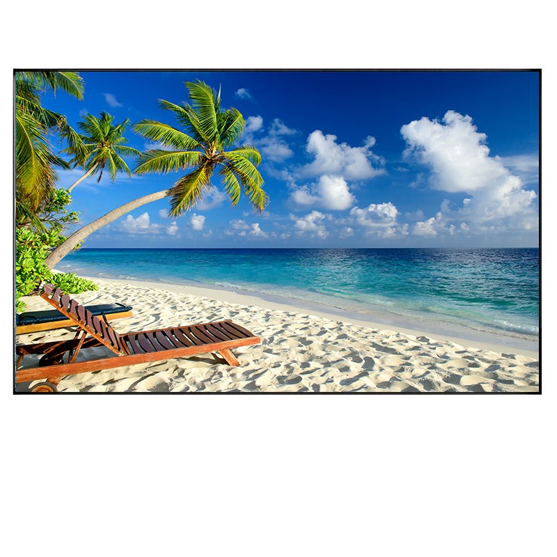 大海沙滩棕榈树椰树装饰画客厅沙发背景墙画餐R厅卧室床头风景挂