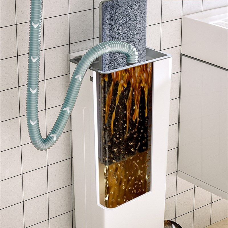 壁挂免手洗拖把桶洗脱一体全自动懒人神J器家用平板吸水墩布刮刮,家庭/个人清洁工具,平板拖把,淘宝优惠券,粉丝福利购,淘宝优惠卷