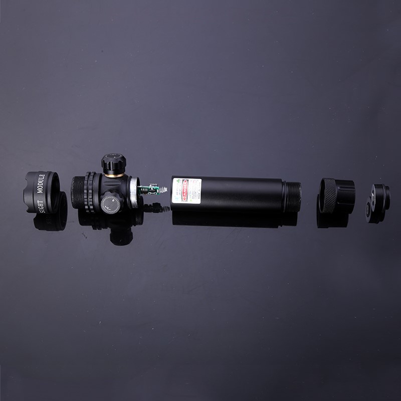 金属超低管夹红外线瞄准器绿激光苗准器K抗震手调校准仪上下左右