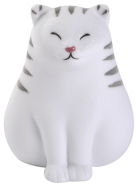 可爱陶瓷小猫咪桌面摆件创意猫咪家居饰品礼物Q玄关三花美短橘猫