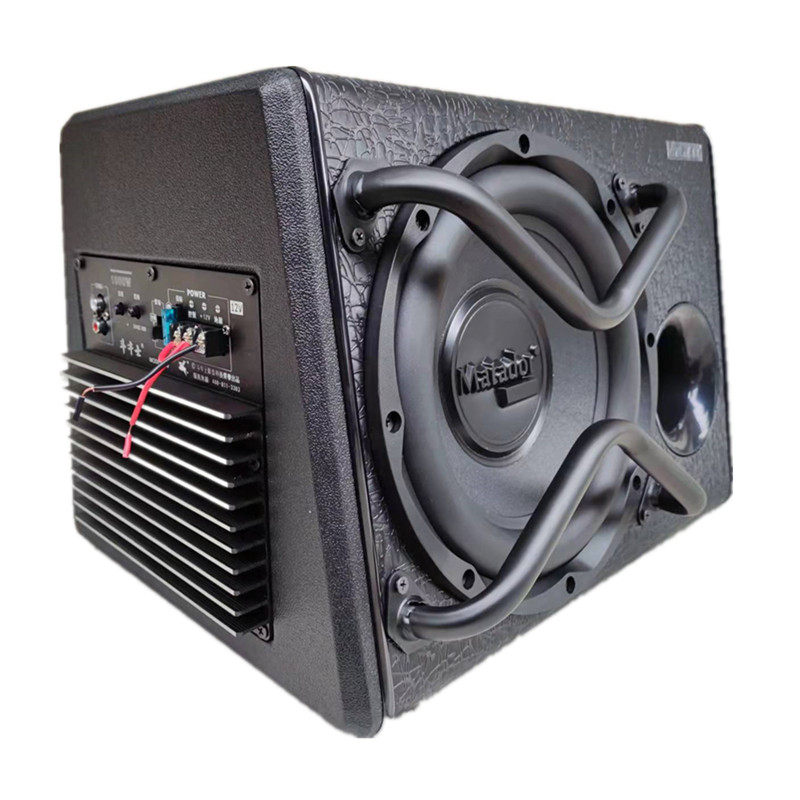车载低音炮12V1000W重w低音汽车改装大功率专用有源自带功放音箱