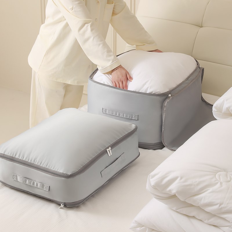 被子压缩收纳袋羽绒服棉被专用收C纳袋子被褥整理防尘袋真空大容