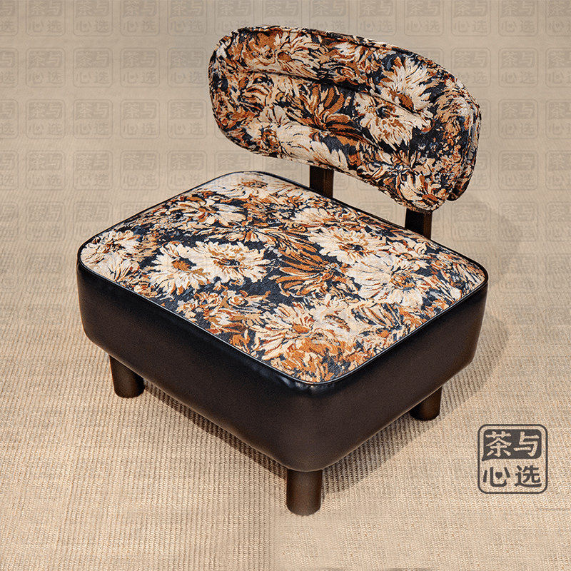 小凳子家用矮凳靠背椅实木小板凳休闲凳软包小椅子阳台坐凳沙发凳,住宅家具,矮凳,淘宝优惠券,粉丝福利购,淘宝优惠卷