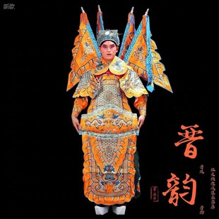 快速发货戏曲服装京剧舞台v演出将军马超武生大靠高跷武将戏服普
