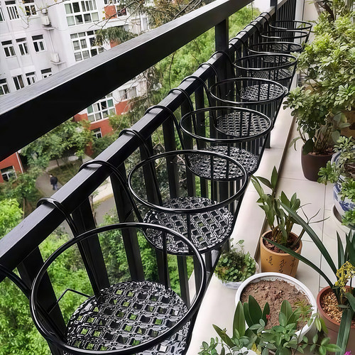 阳台悬挂式花架窗台绿萝置物架