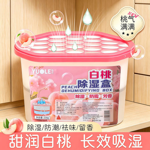 白桃除湿盒防潮防霉吸湿衣柜宿舍