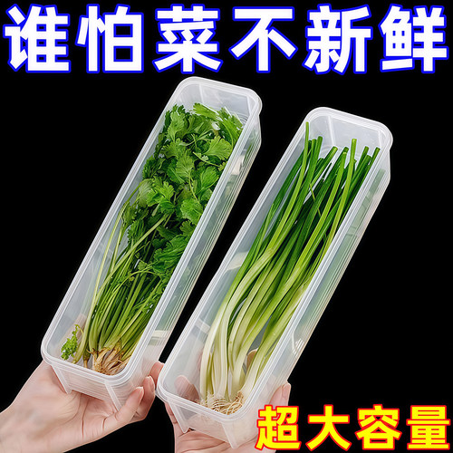 葱香菜保鲜盒食品级收纳冰箱专用