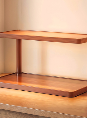 桌面置物架杯子收纳架子餐桌台面工位水杯咖啡杯茶具桌上小型杯架