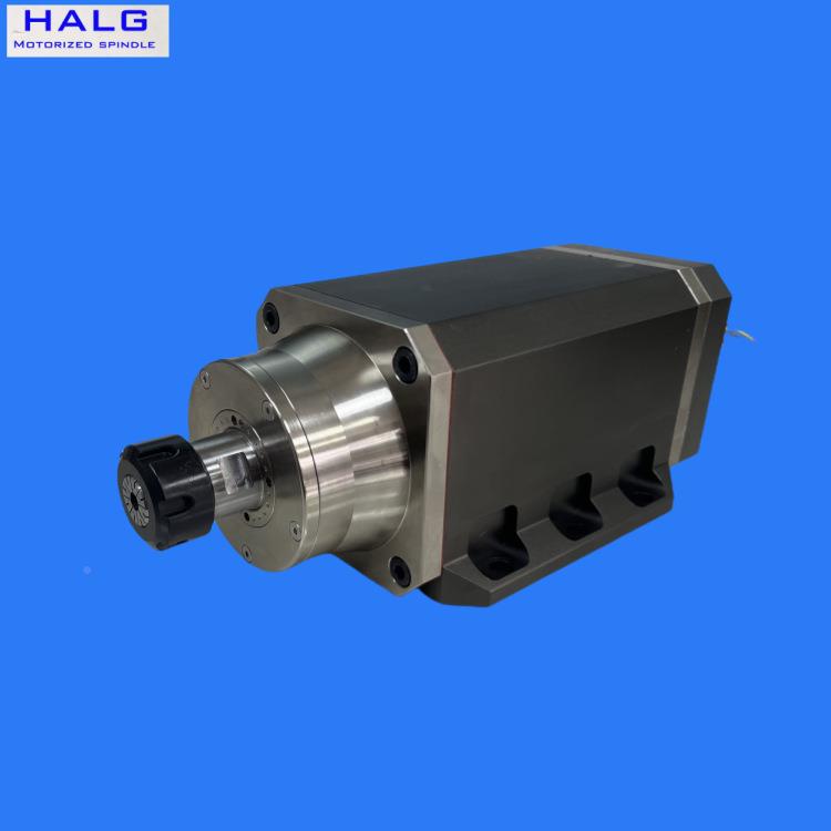 HALG海瀚珑7.k水冷3000w0克rpm高速电主轴适5用铝材精雕SL120A-7