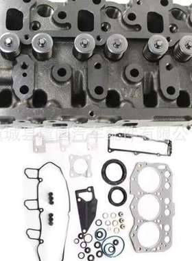 3TNV70缸盖3TNM74 3TNM74F-SAKV的完整气缸盖组件和全套垫片