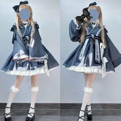 洛丽塔驱魔少女古风汉元素连衣裙