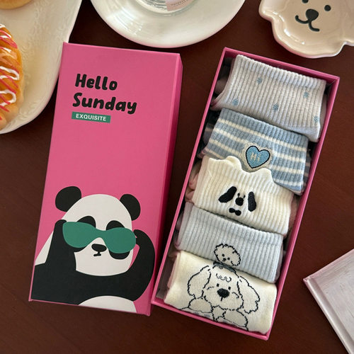 可爱日系卡通低帮吸汗透气夏季透气吸汗低帮运动袜卡通夏天薄kk