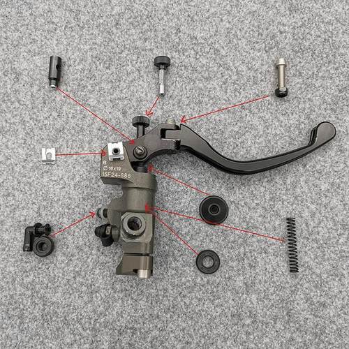 适用Brembo布雷博上泵RCS 胶圈 油封 皮套 螺丝 上泵弹簧 配件