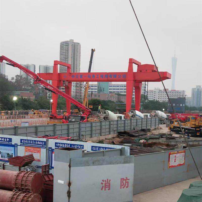 买卖45吨28米起高180米地铁出渣机龙门吊55吨起升60米门式起重机