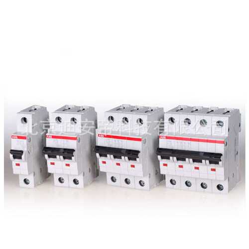 100A 4P ABB微型断路器 S204-C100 ABB空开 10165813 小开关