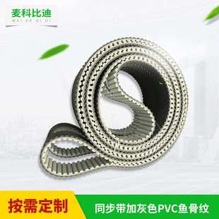 草坪带 PU聚氨酯同步带 加工各类背部花纹 PVC人字纹 鱼骨纹