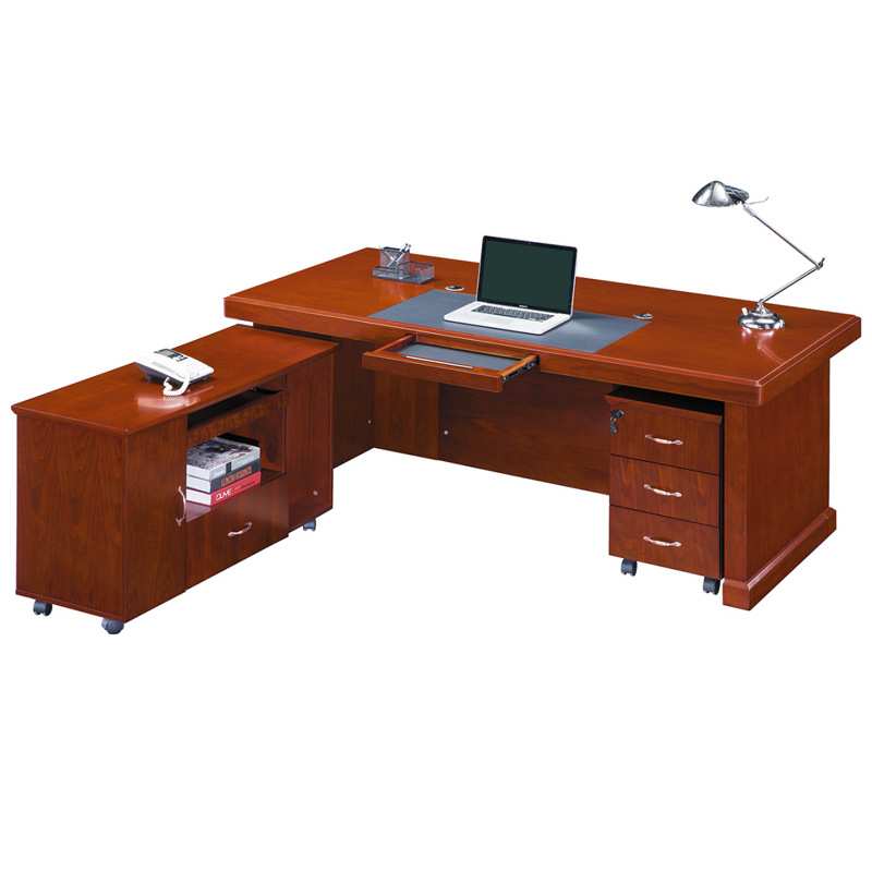 大气经理桌总裁桌油漆中班台主管桌中式办公桌老板桌中式办公家具