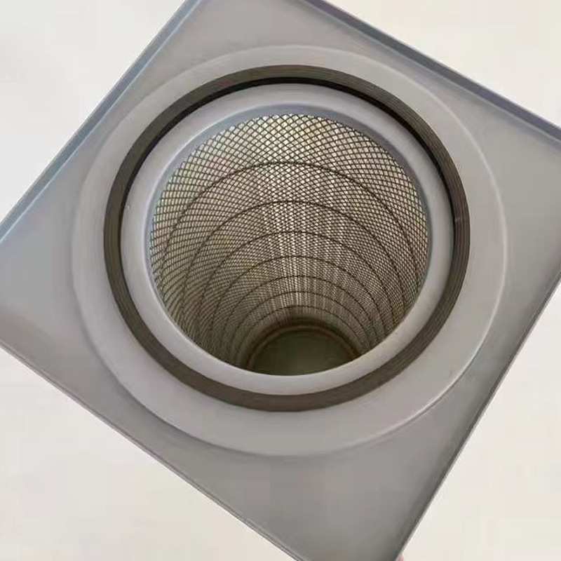 供应方盘法兰除尘滤芯覆膜工业除尘滤清器抛丸机喷塑涂装折叠滤筒