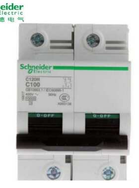 梅兰日兰ACTI9微小型断路器C120H 3P C 80A空气开关A9N19810原装