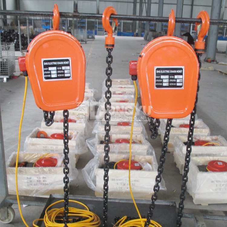 环链电动葫芦220v葫芦1吨2吨3吨5吨电倒链家用380v提升机起重机