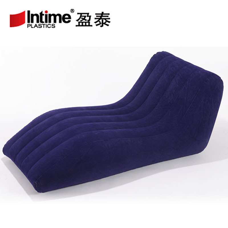 IntimeYT-123盈泰创意植绒充气懒人沙发充气成人沙发躺椅现货