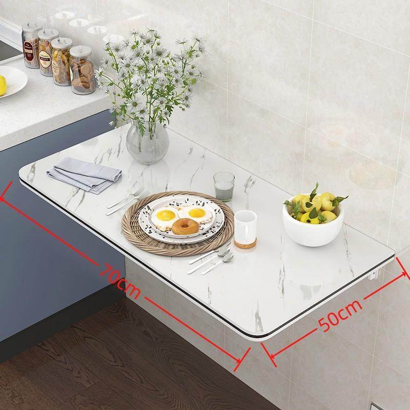 式靠墙连墙上厨房小桌子壁挂家用桌架挂简易桌餐桌板物置壁折