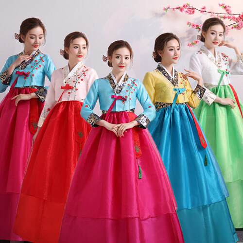 韩服演出服民族服朝鲜族舞蹈服