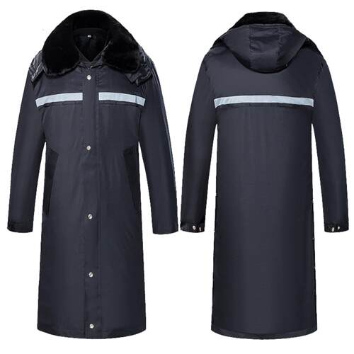 保安大衣加厚保安服冬装服加长