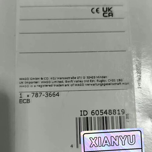 议价全新未拆封万可电子断路器，型号787-3664，德国WAGO