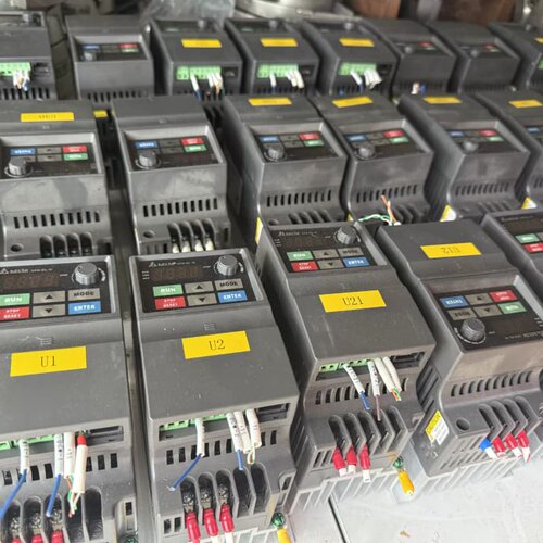 议价台达变频器0.75kw，VFD007EL43W，二手拆机，成