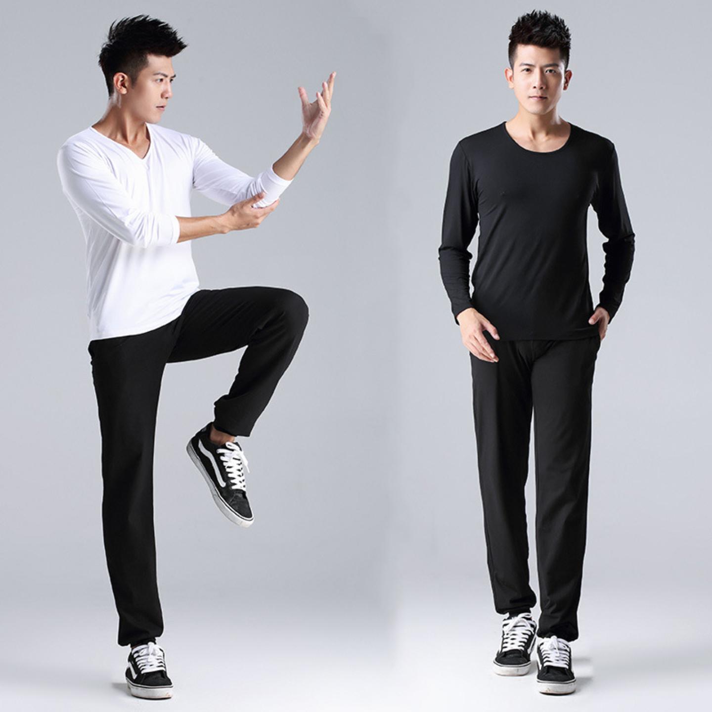 舞蹈服男成人艺校练功莫代尔瑜伽