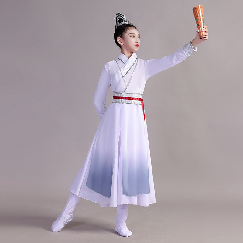 儿童国学汉服壮志少年行舞蹈服演出服三字经书简舞少年志表演服