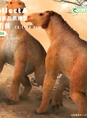 【88736石爪兽】CollectA仿真动物模型玩具古兽公仔科普收藏