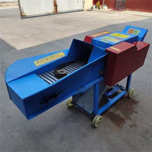 电动铡草揉丝机新款大产量牛羊秸秆粉碎机卧式干湿两用养殖打草机