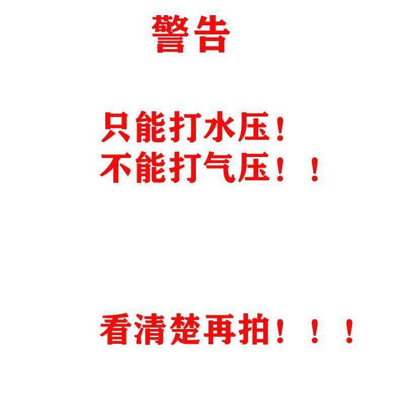 DC-380便携式管道打压泵打水压电动高压PPR水管试压泵洗车机两用