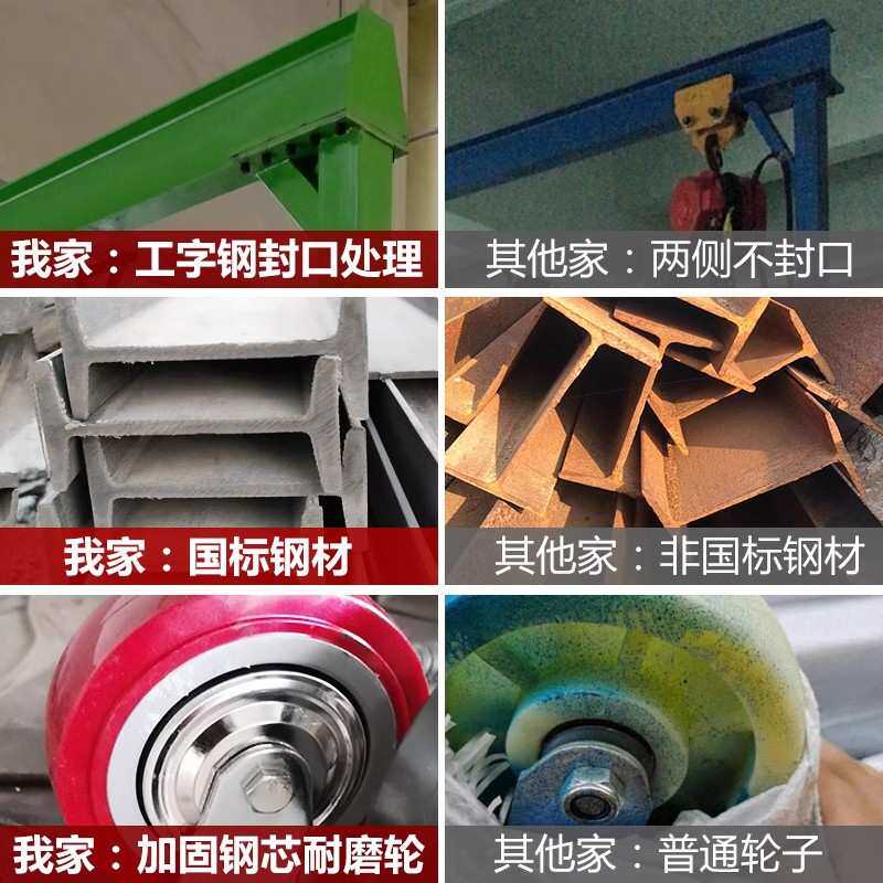 龙门吊架移动 龙门架工字钢航吊起重提升机家用1/2吨小型 龙门吊