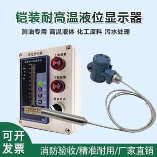 液位变送器柴油油位高温水位投入式 不锈钢耐高温铠装 液位感应探头