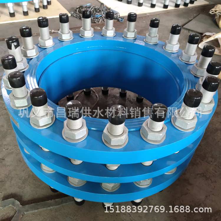 供水管道4.0MPa双法兰传力接头 钢制双法兰松套传力接头C2F型