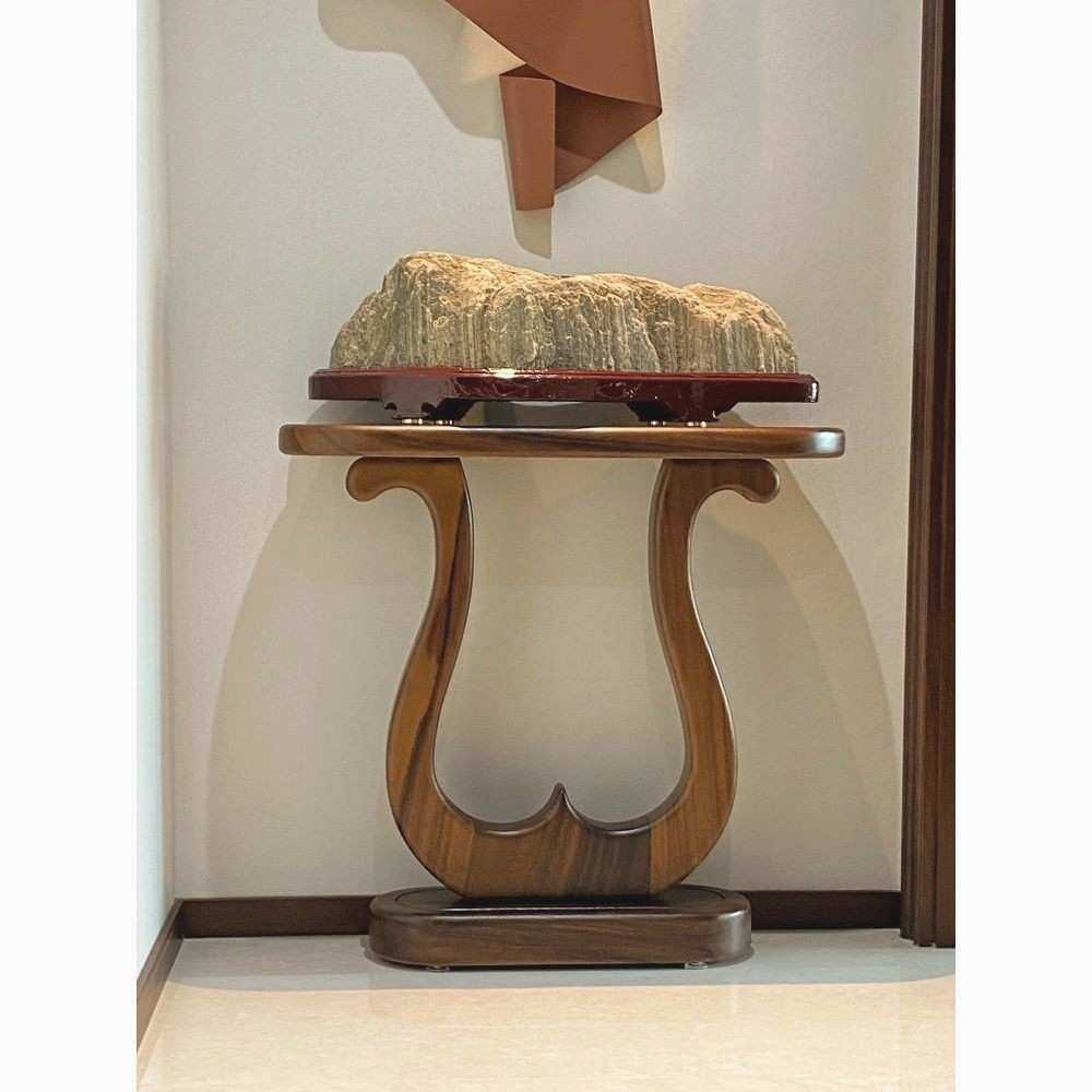 中式实木玄关桌极窄小条案供台靠墙边几走廊入户装饰柜置物架